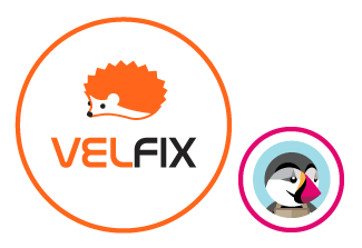Logotipo Velfix Prestahop