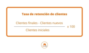 tasa de retención de clientes 