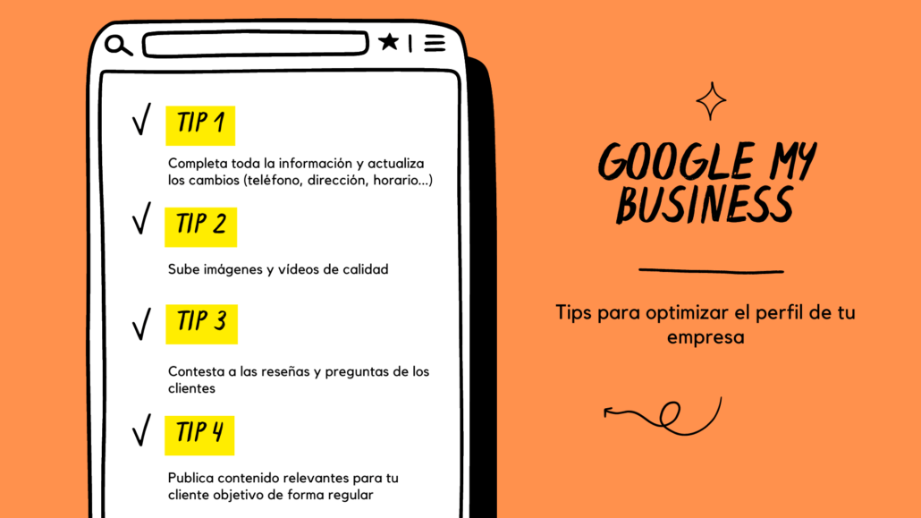 tips perfil my business