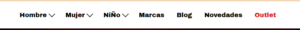 seccion novedades tienda online